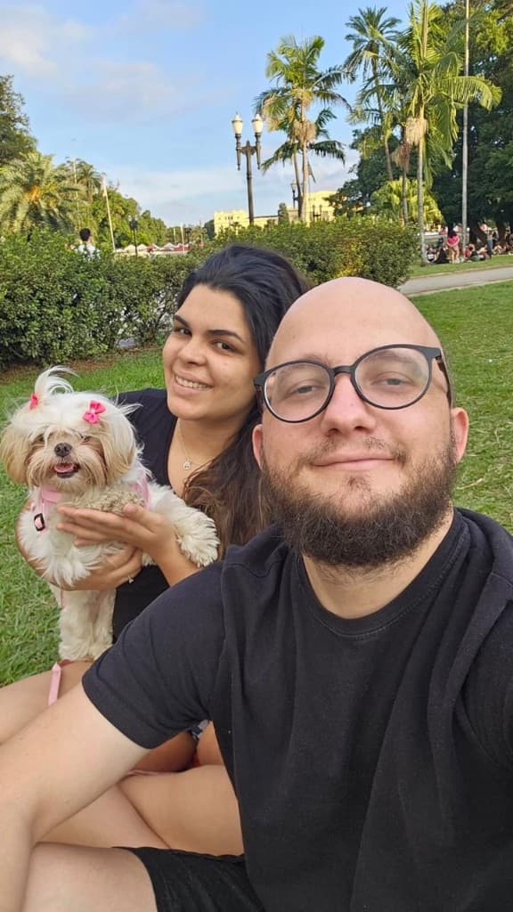 Nosso primeiro pet juntos: Kiaria Maria